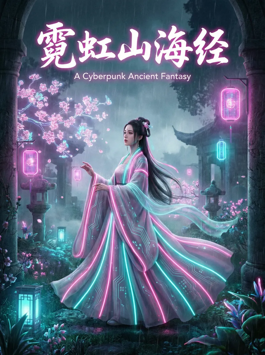 我的私人女教师3中文字幕版 古风奇缘短剧 - 霓虹山海经海报